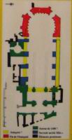 Toulouse, Eglise de la Daurade, Plan